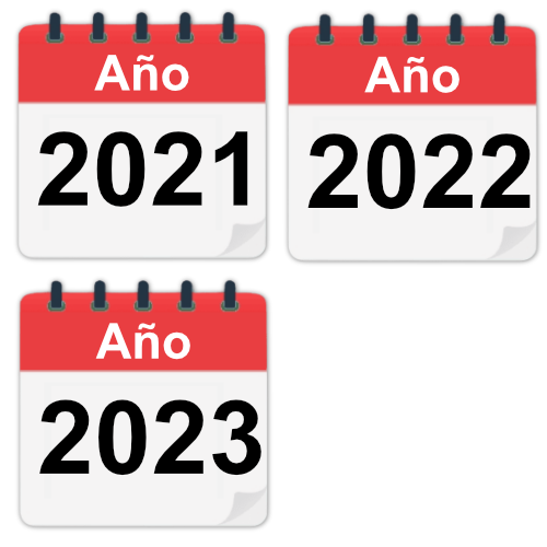 Calendario año 2021